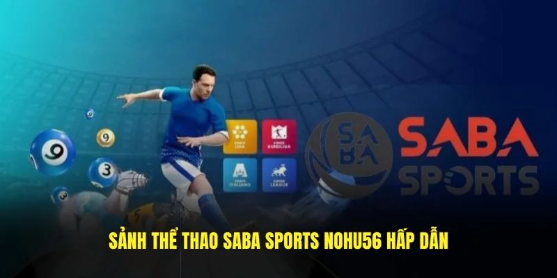 Sảnh thể thao Saba Sports Nohu56 hấp dẫn